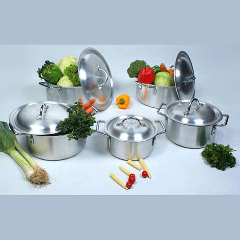10 Piece High Finish Aluminum Cookware Set