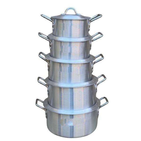 10 Piece High Finish Aluminum Cookware Set