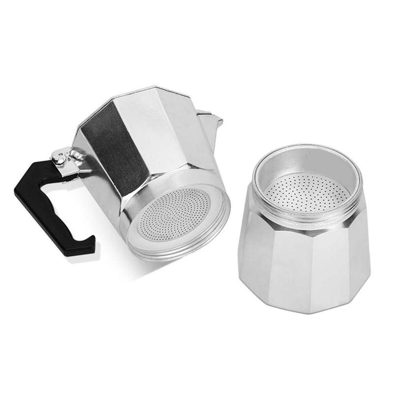 6 Cup 300ml Moka Pot Coffee Percolator Espresso Maker Classic Beginner Gift