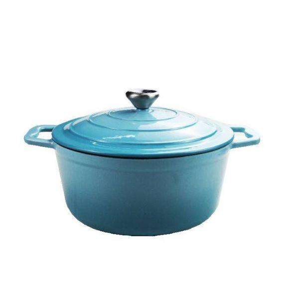 Cast Iron Pot with Lid 5.8 L capacity