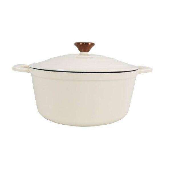 Cast Iron Pot with Lid 5.8 L capacity