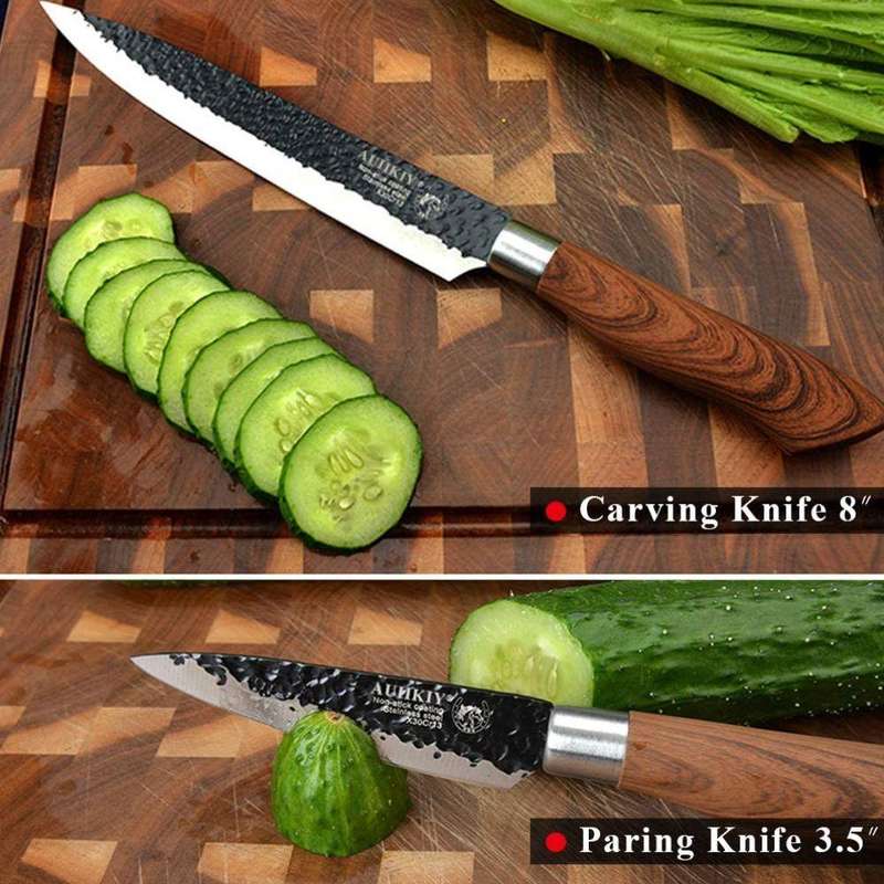 Kitchen Cooking Novelty Professional Chef Quality Knife Set of 7