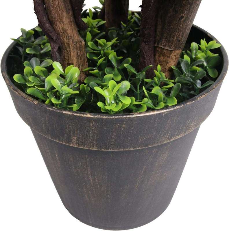Artificial Boxwood Square Topiary Tree