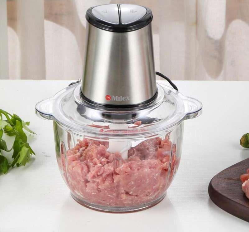Multifunctional 3L Electric Food Chopper Processor - Black