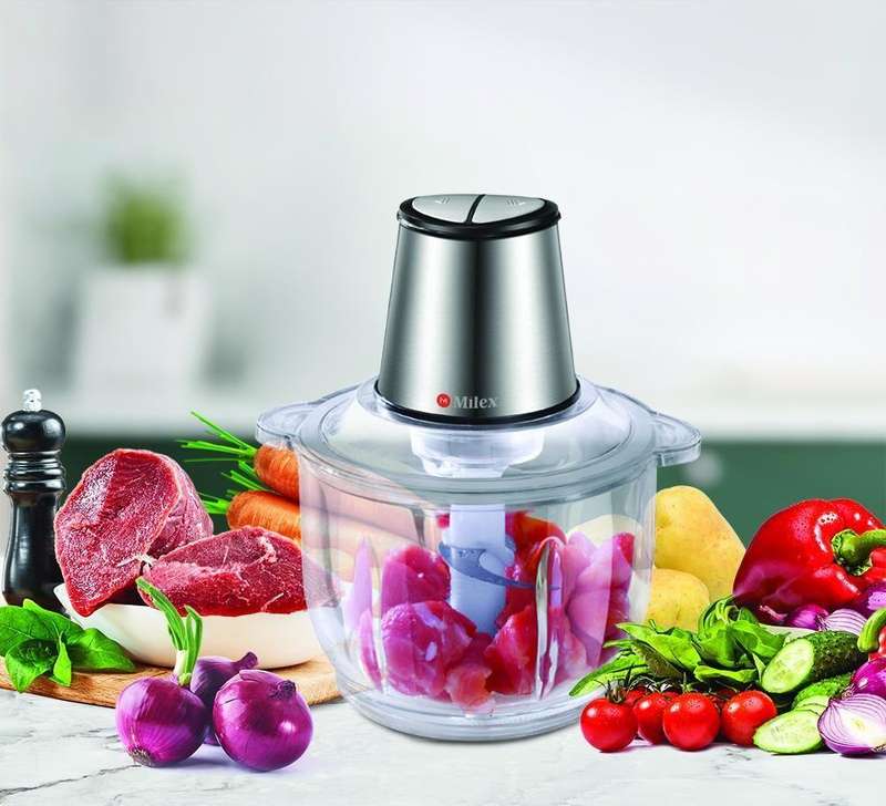 Multifunctional 3L Electric Food Chopper Processor - Black