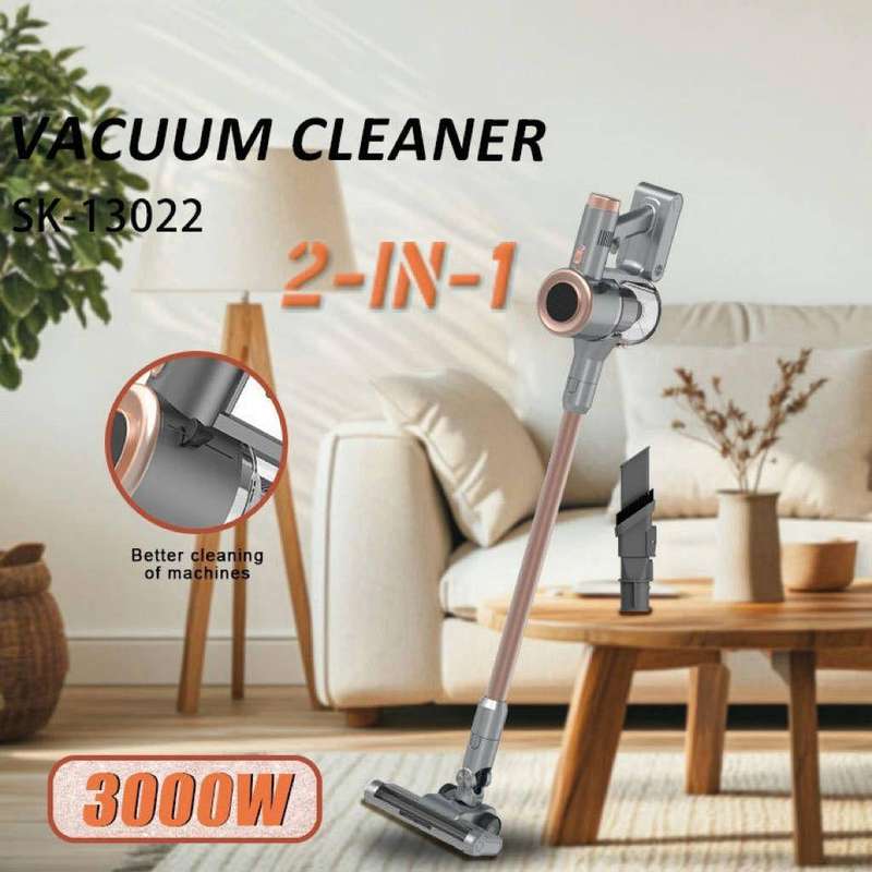 Adjustable Height Cordless Handheld Stick Vacuum Cleaner