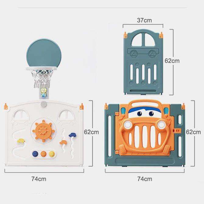 Baby Playpen with Activity Wall