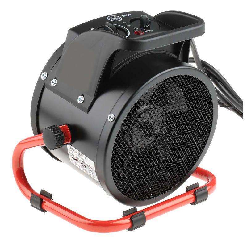 220V Adjustable Portable Electric Fan Heater