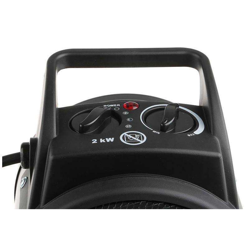 220V Adjustable Portable Electric Fan Heater