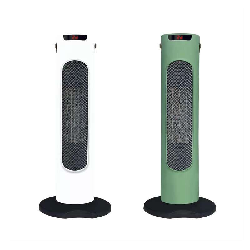 2000W - Tower Fan Heater with Digital Display and Remote Control