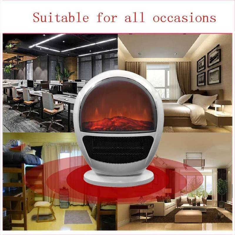 LED Fireplace Electric Stove Heater With Flame Effect