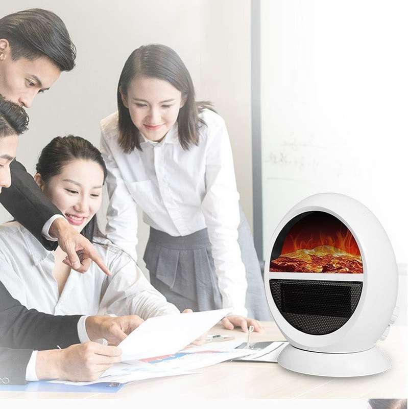 LED Fireplace Electric Stove Heater With Flame Effect