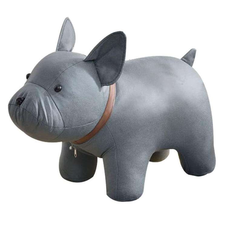Decor Plush Cute Soft Padded Animal Cushion Footstools Dog - 42cm
