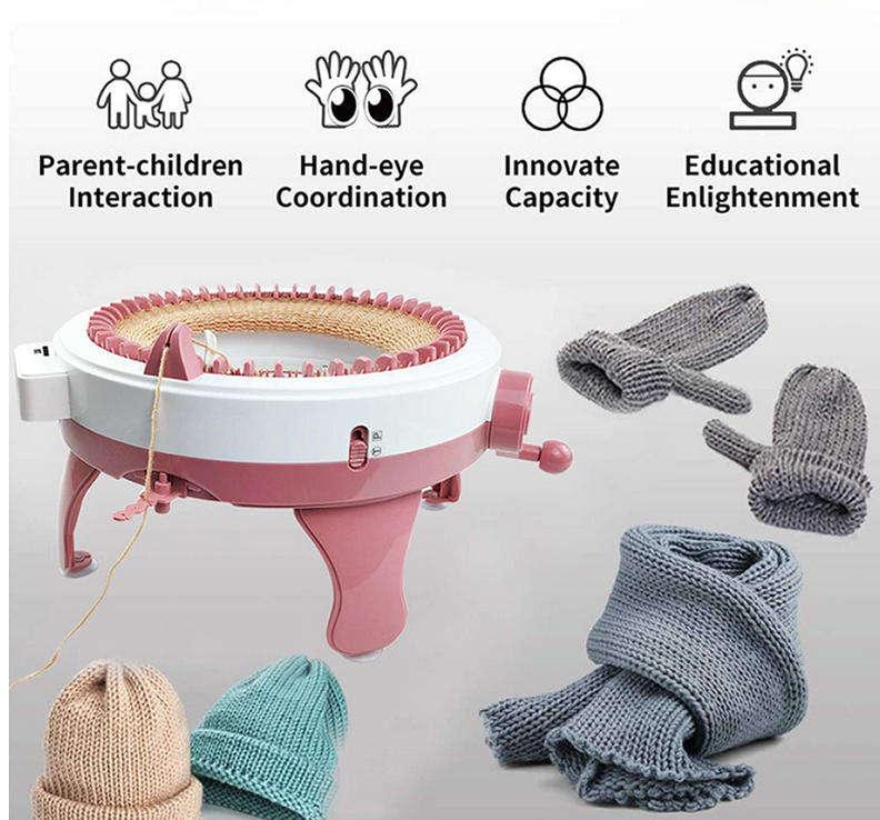 DIY 48 Needle Knitting Machine