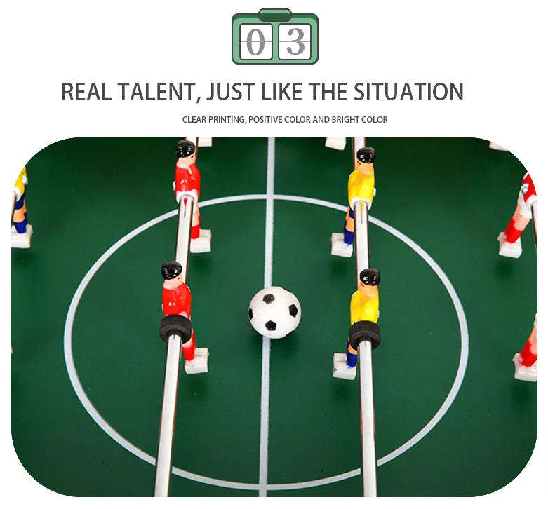 Portable Mini Wooden Foosball Table For Kids And Adults