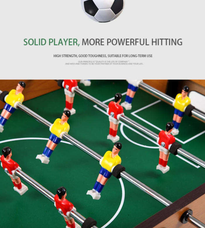 Portable Mini Wooden Foosball Table For Kids And Adults
