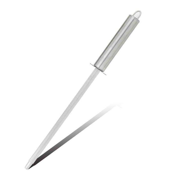 8 Piece Stainless Steel Kitchen Knife, Scissors Set & Acrylic Stand