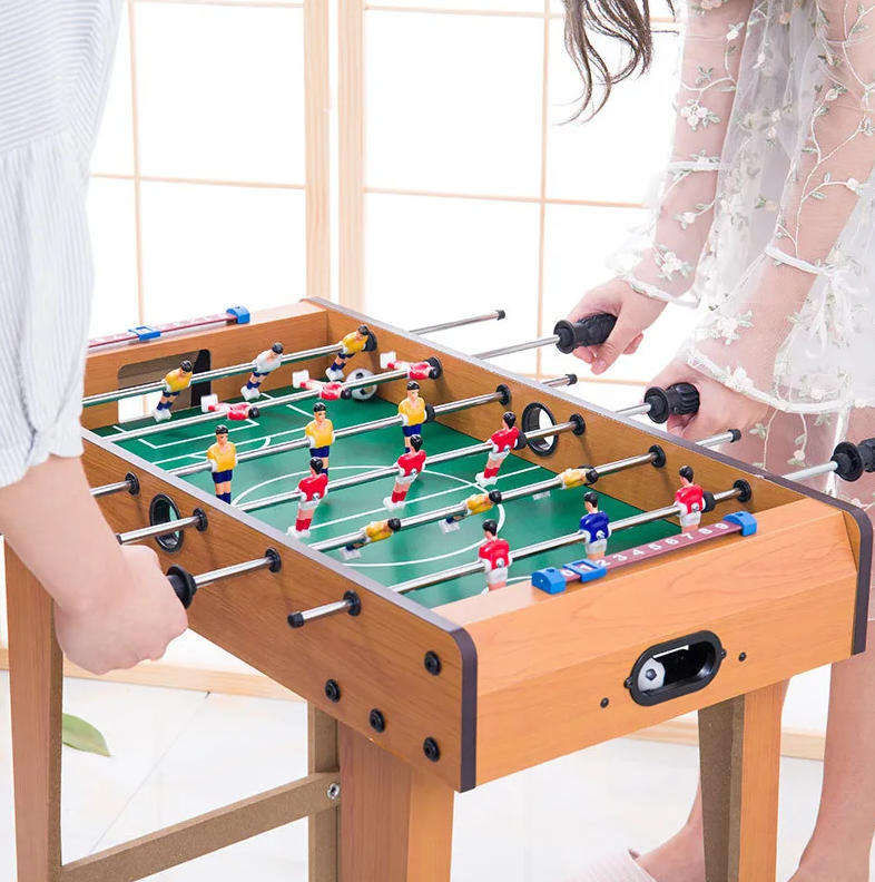 Portable Mini Wooden Foosball Table For Kids And Adults