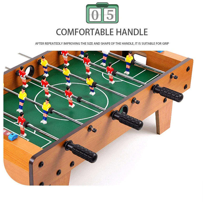 Portable Mini Wooden Foosball Table For Kids And Adults