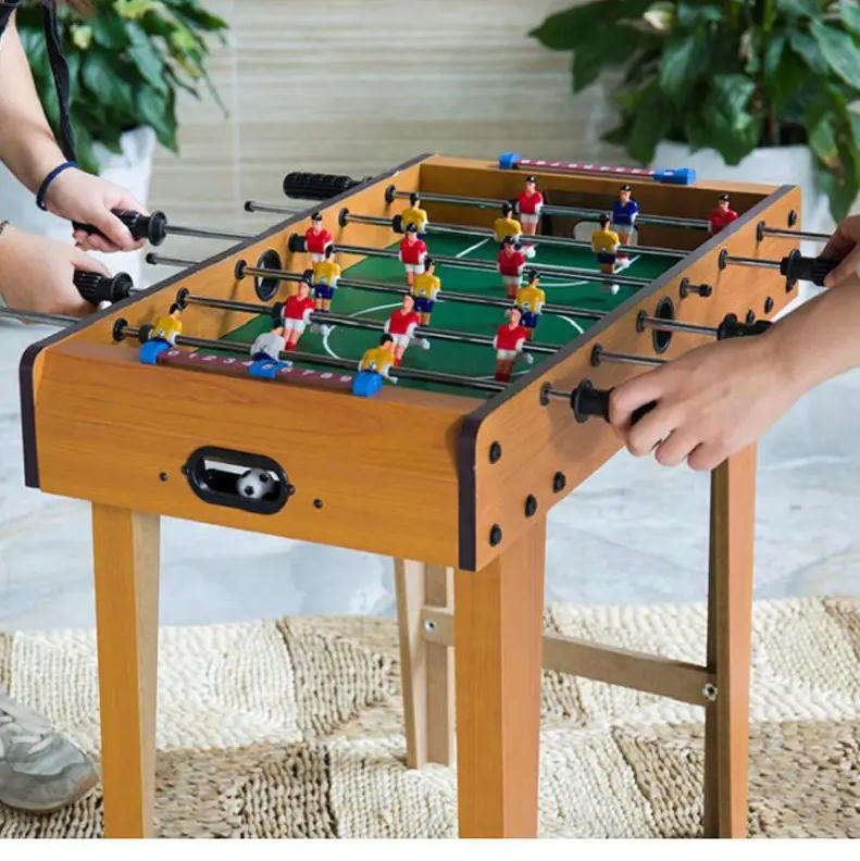 Portable Mini Wooden Foosball Table For Kids And Adults