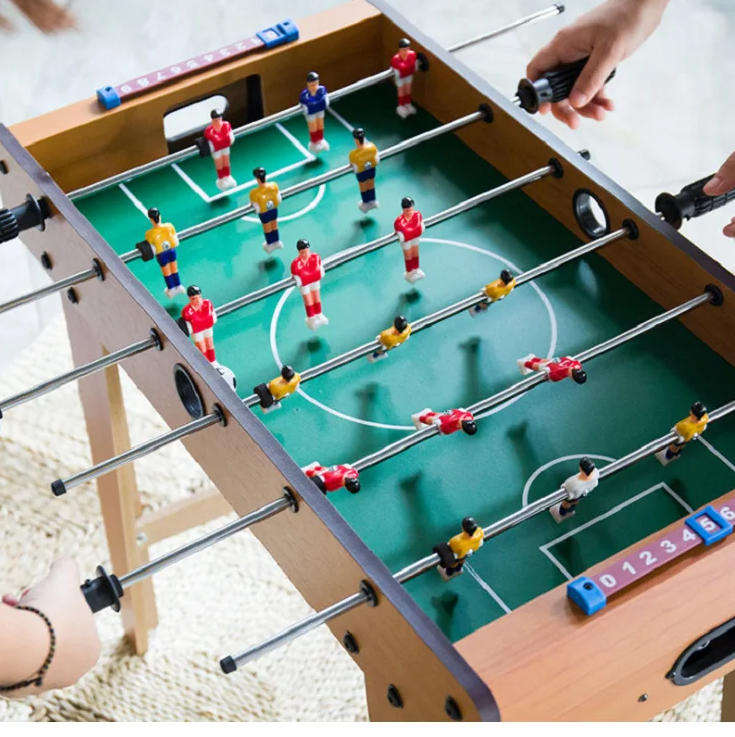 Portable Mini Wooden Foosball Table For Kids And Adults