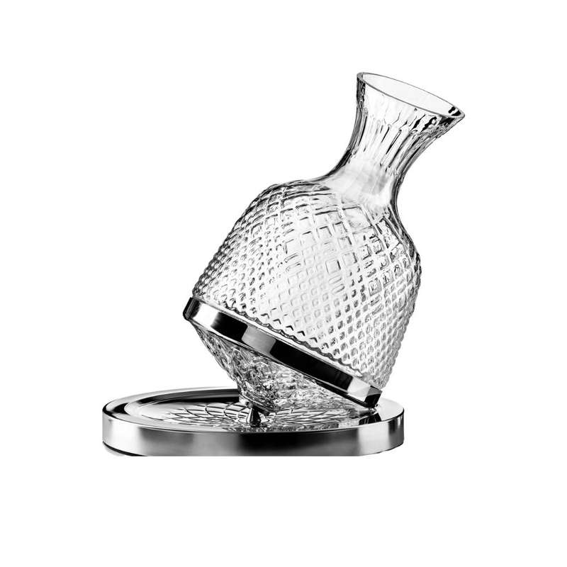 360 Crystal glass Spinning Decanter
