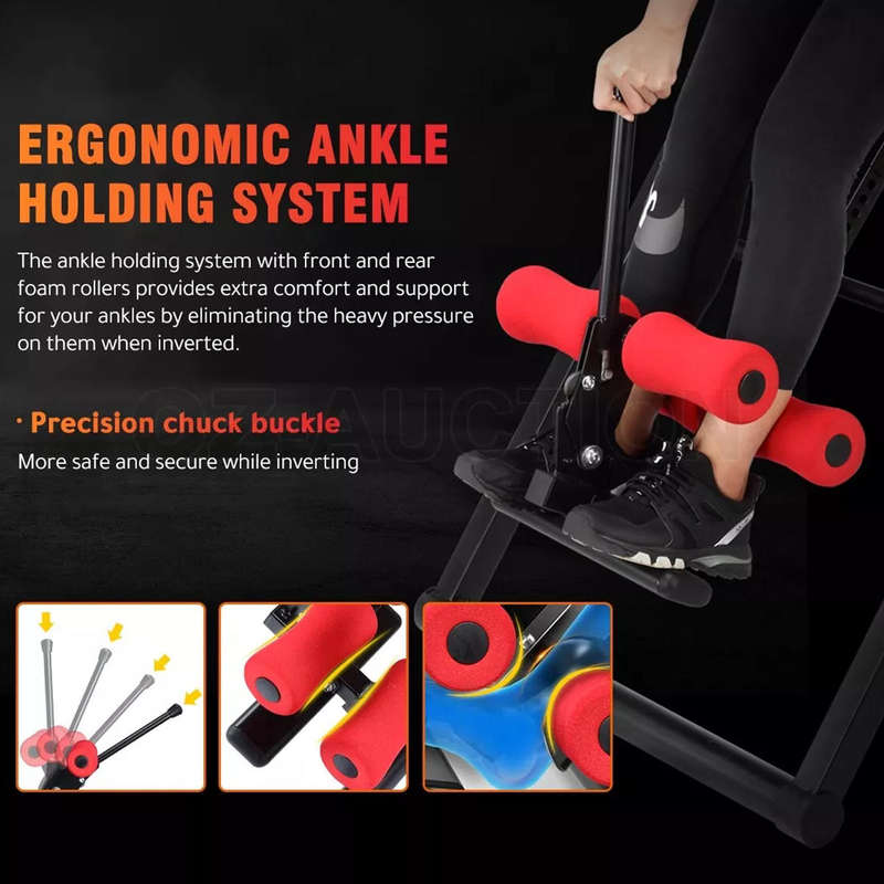 Easy-Use Inversion Table - Simple Setup, Instant Back Relief