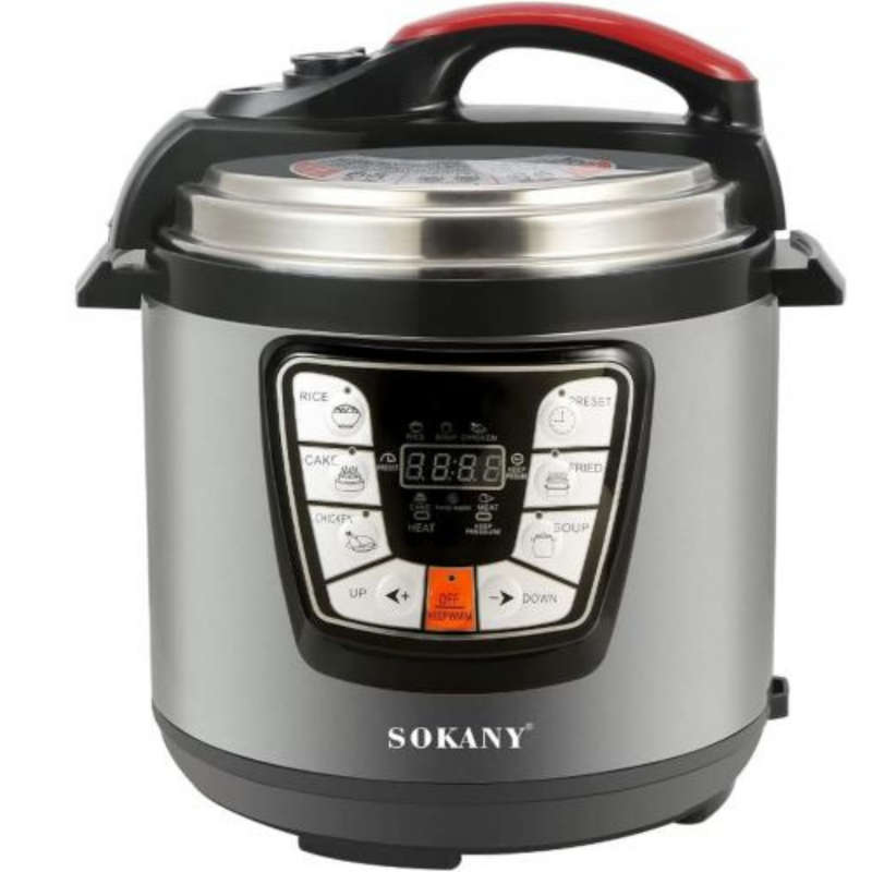Sokany - Electric 6L Multi Functional Pressure Cooker