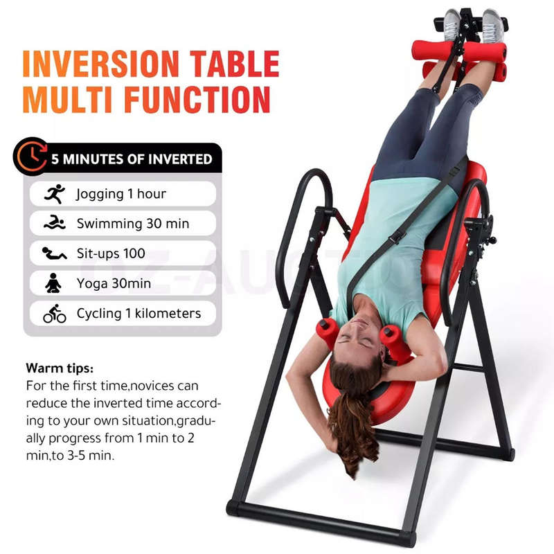 Easy-Use Inversion Table - Simple Setup, Instant Back Relief