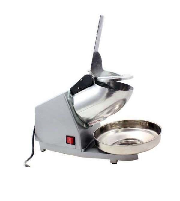 Single Phase Electric Ice Crushing Machine-Silver
