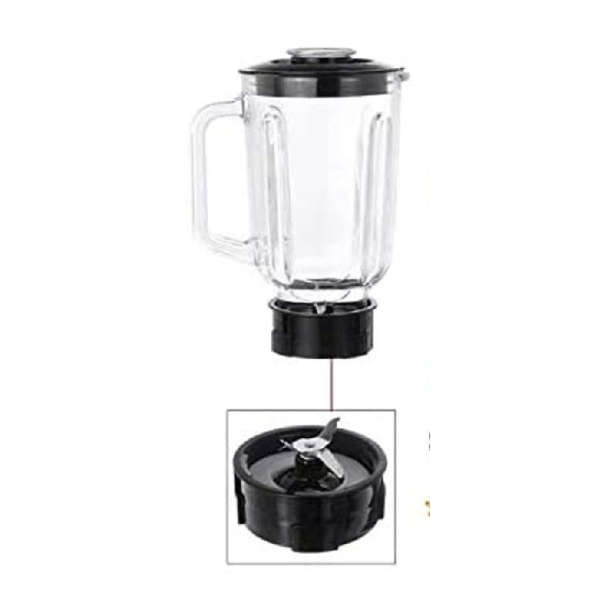 Luma Bella Multipurpose 1.5L Glass and (Stainless Steel Blade) Jug Blender