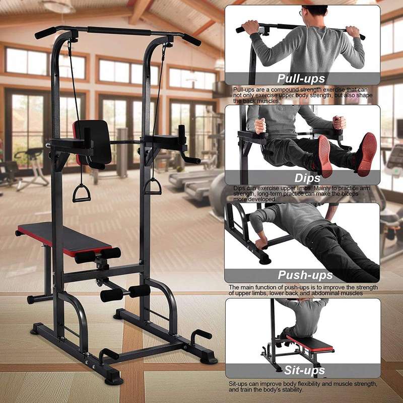 Fitness Workout Station - Power Tower