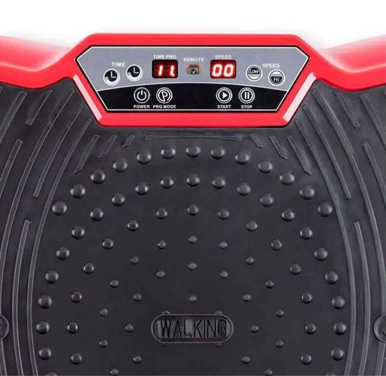 Power Boost Vibration Machine - For Accelerated Weight Management & Muscle Growth - Red