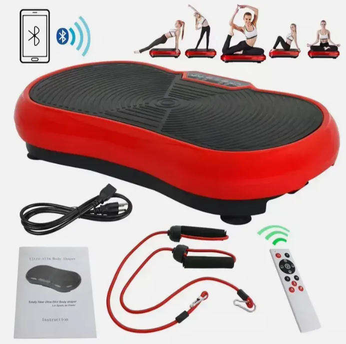 Ultimate Vibration Trainer - Full Body Workout in Minutes! - Red