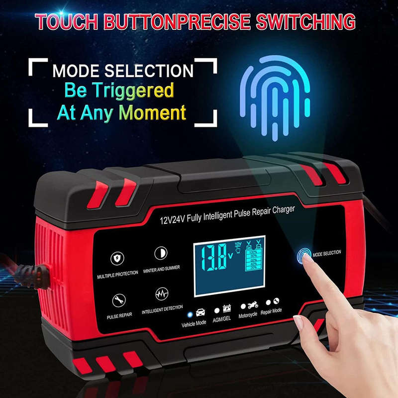 Pulse Repair Intelligent Battery Charger-12V/24V 8A