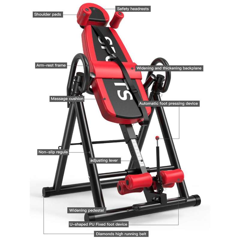 Therapeutic Inversion Table - Clinically Inspired Spinal Decompression