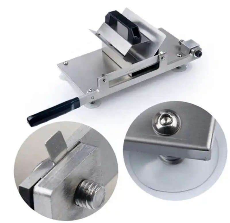 Manuel Stainless Steel Frozen Meat Cutter