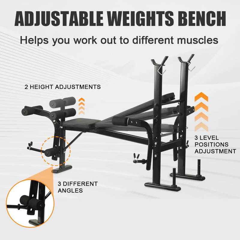 Adjustable Foldable Multi-Functional Weight Bench Weight Lifting Bench