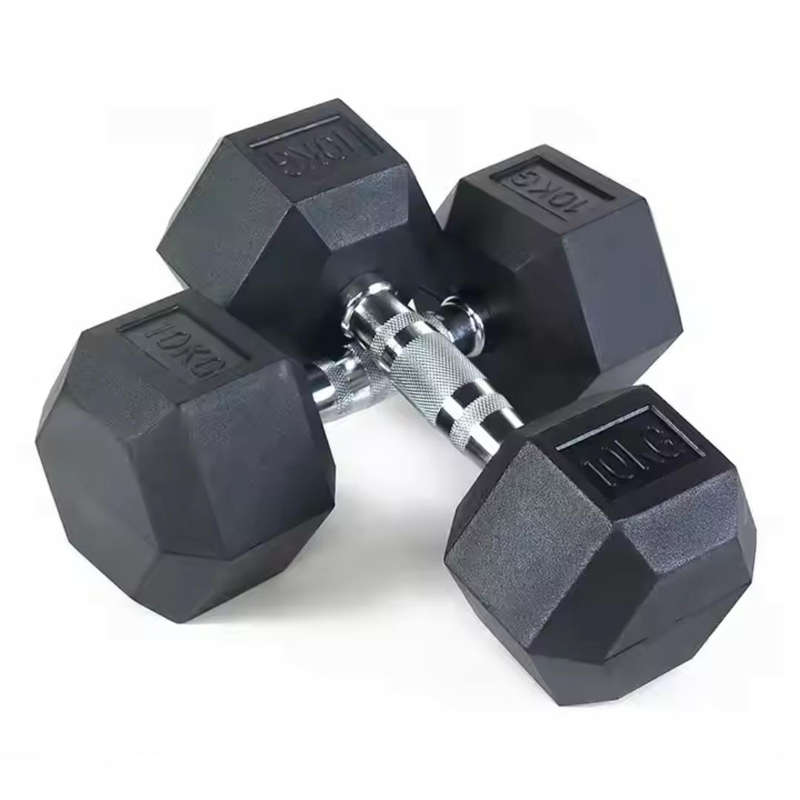 SET OF 20KG IRON HEX DUMBELS