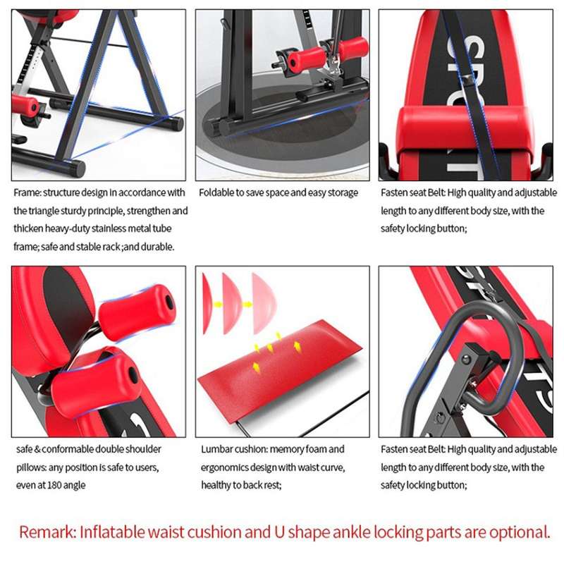 Home Comfort Inversion Table - Affordable Back Relief at Your Fingertips
