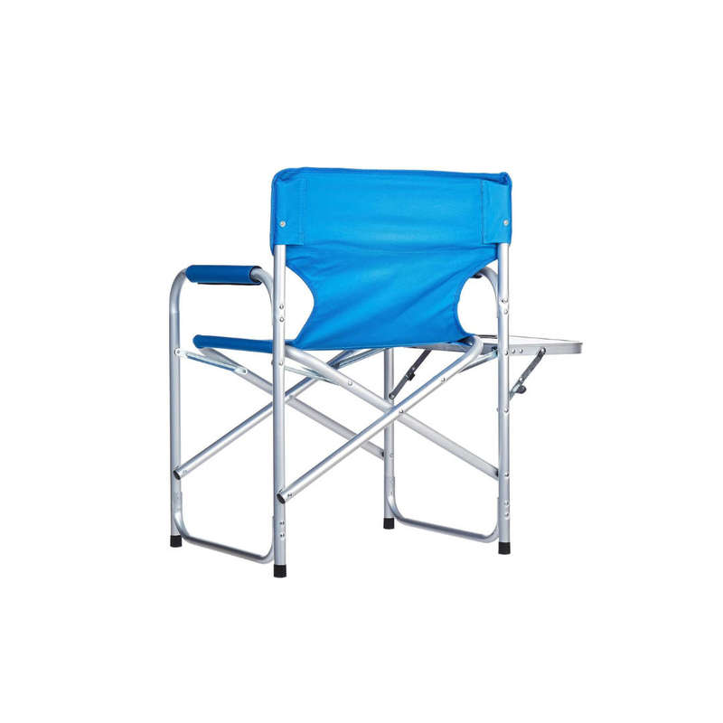 Portable Folding Director Chair with Side Table