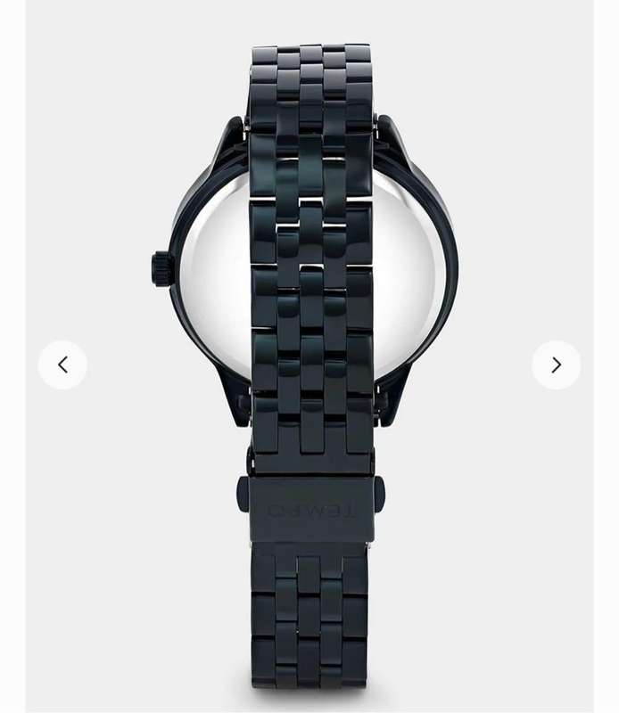 Tempo blue plated blue & rose tone dail bracelette watch (Fathersday gift *FREE SHIPPING* )