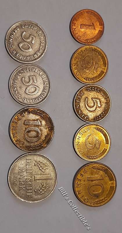 21 COINS Germany, Denmark and Ostereich Mix Lot .