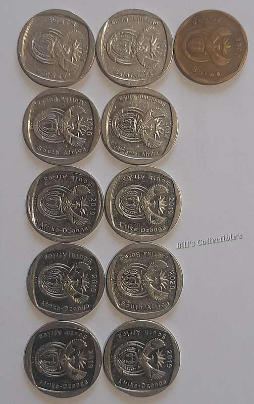 Complete South African Commemorative Coin Lot.
