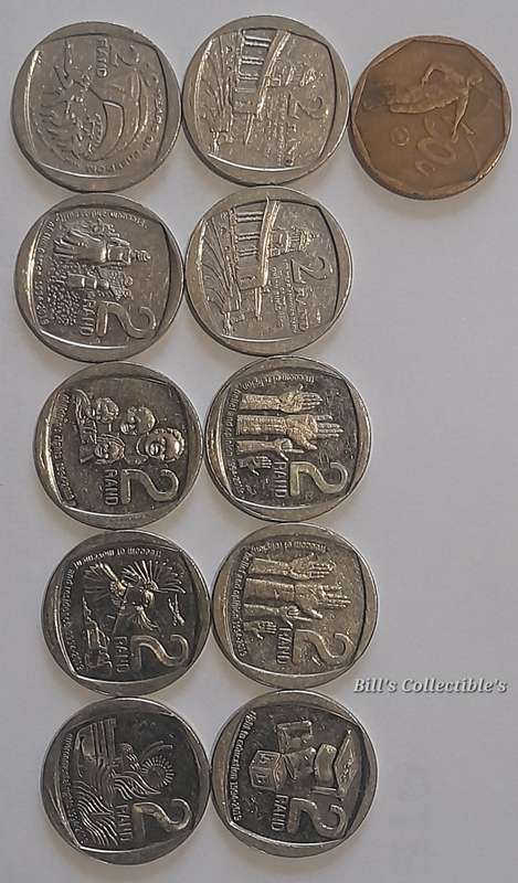 Complete South African Commemorative Coin Lot.