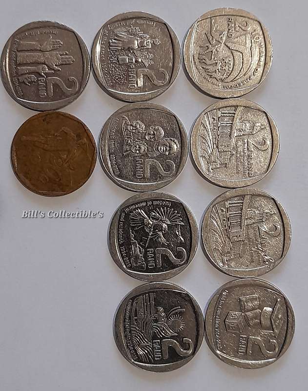 SOUTH AFRICAN COMMEMORATIVE COIN LOT.