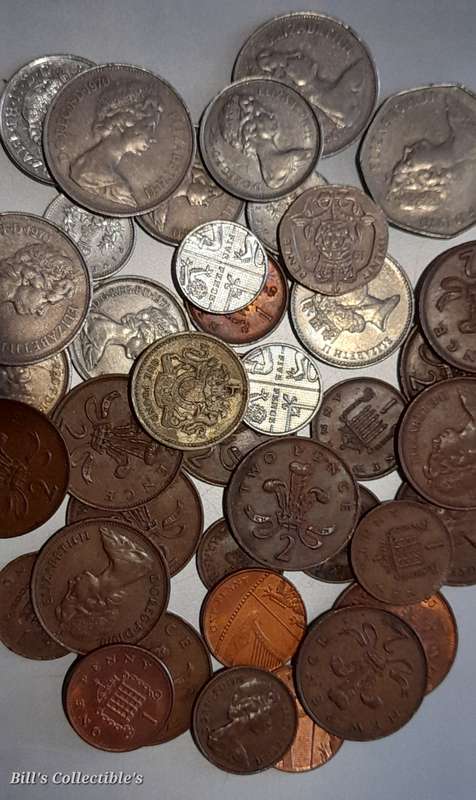 41 COINS Mix British Lot . 1 bid Takes All .