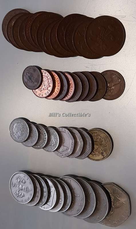 41 COINS Mix British Lot . 1 bid Takes All .