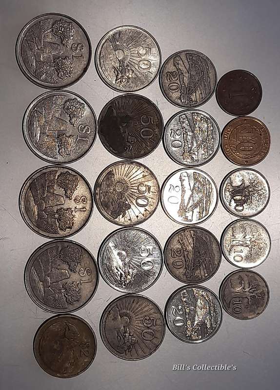 20 COINS Zimbabwe Lot . 1 BID Takes All .