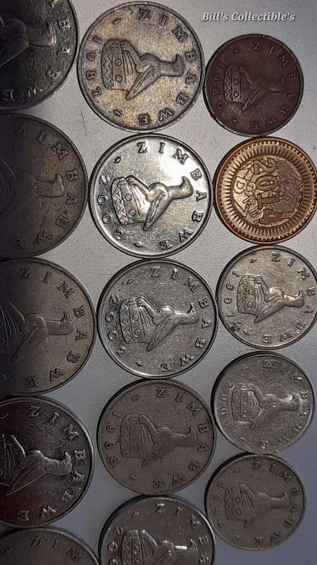 20 COINS Zimbabwe Lot . 1 BID Takes All .